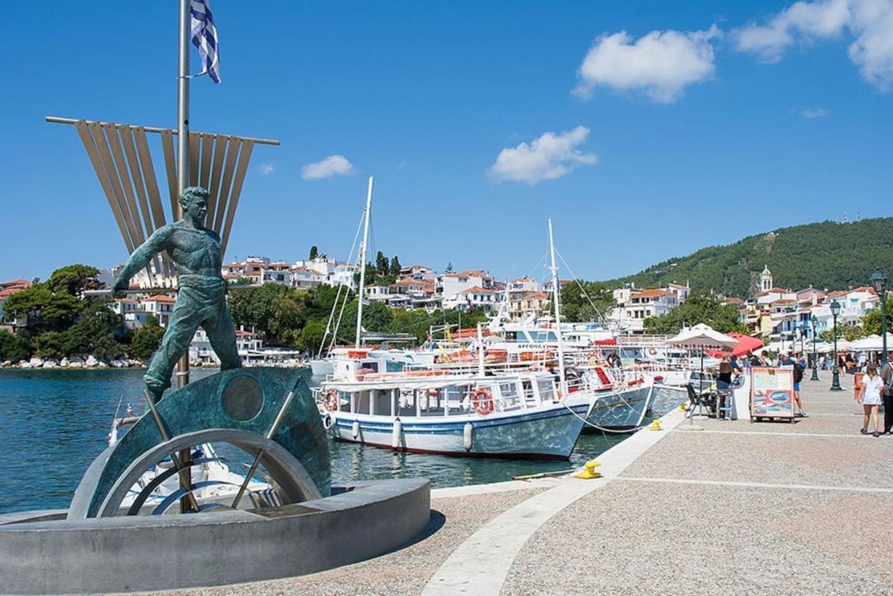Mikri Gonia Villa Skiathos Exterior foto